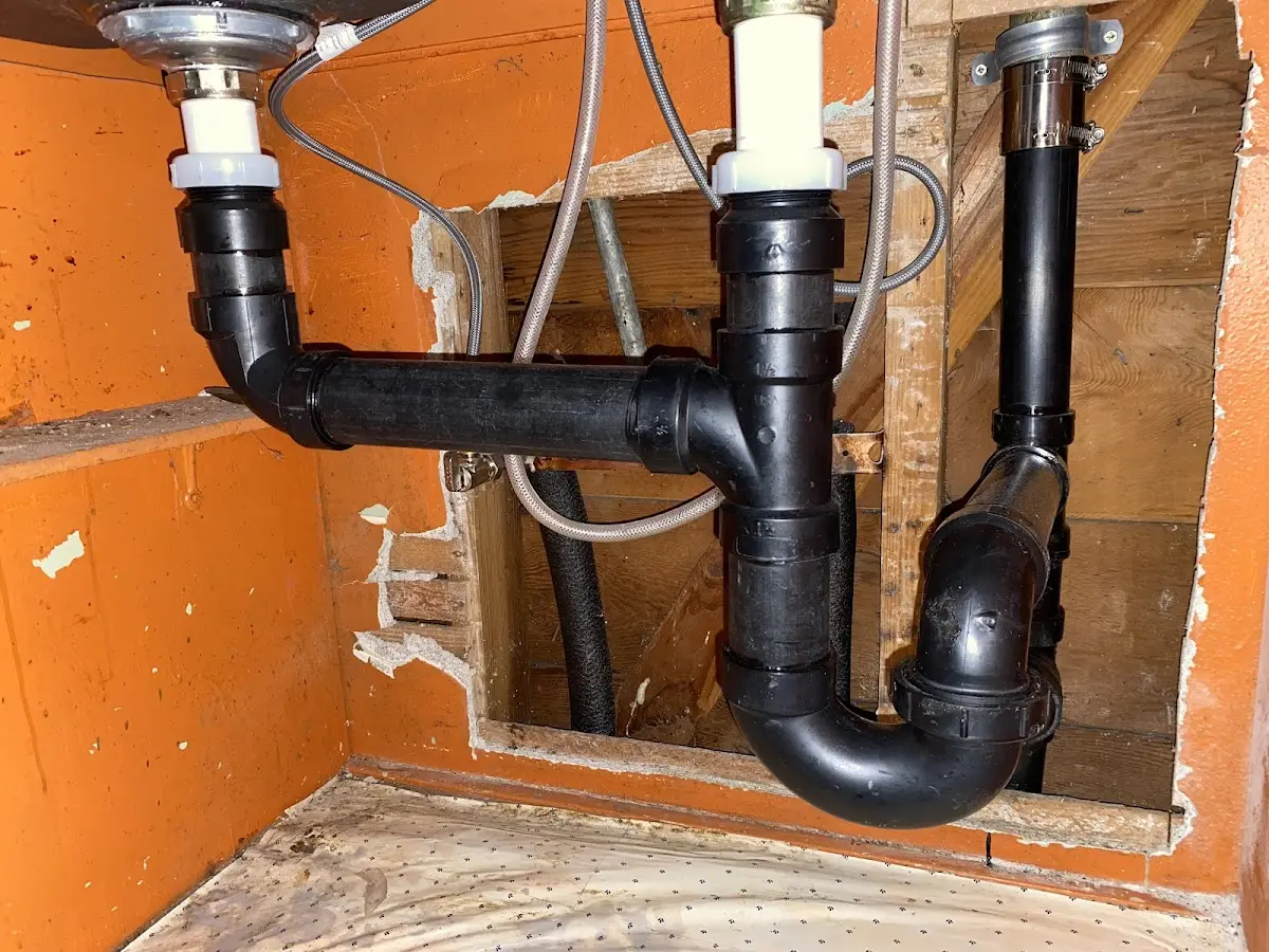 Professional Repiping Services equipment and tools on the job in Goleta